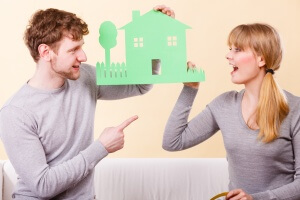 selling assets before divorce house choices